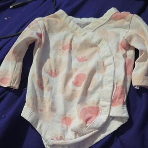 Pink Floral Kids One Piece